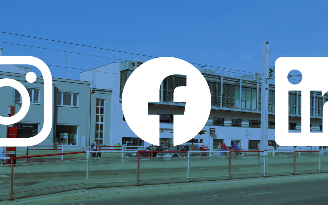 Sledujete naše aktuální informace? Instagram, Facebook, LinkedIn!